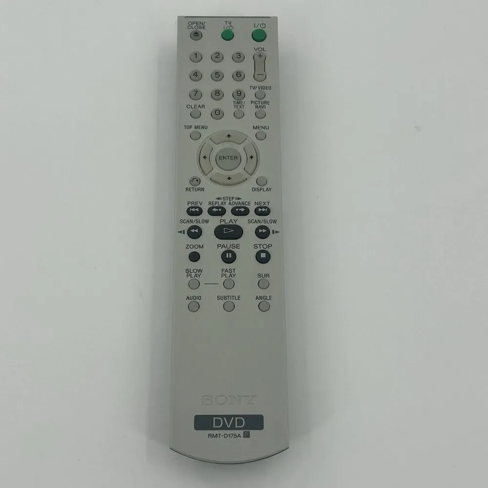 SONY RMT-D175A DVD DVP-NS57P DVP-CX995V Remote Control